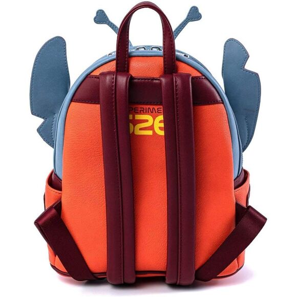 Loungefly Disney Stitch Experiment 626 Faux Leather Womens Double Strap Bag - Picture 8 of 8